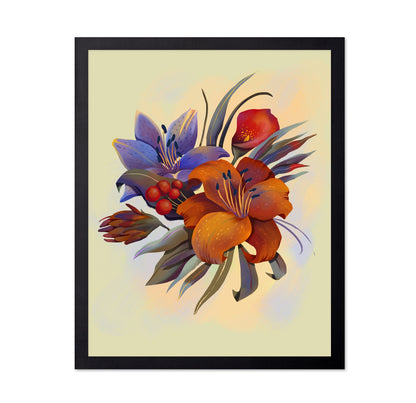 Vivid Lily Bloom