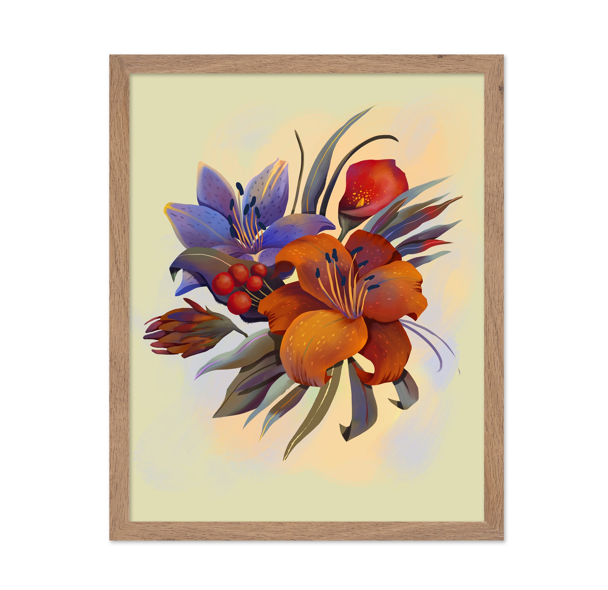 Vivid Lily Bloom