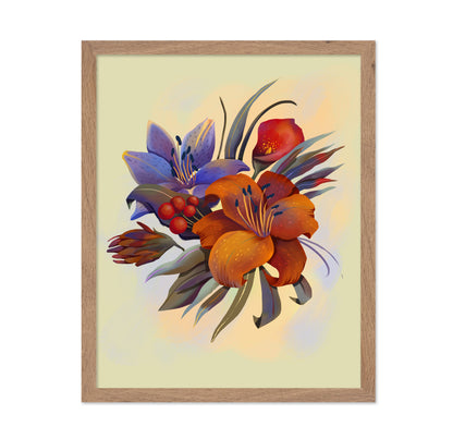 Vivid Lily Bloom