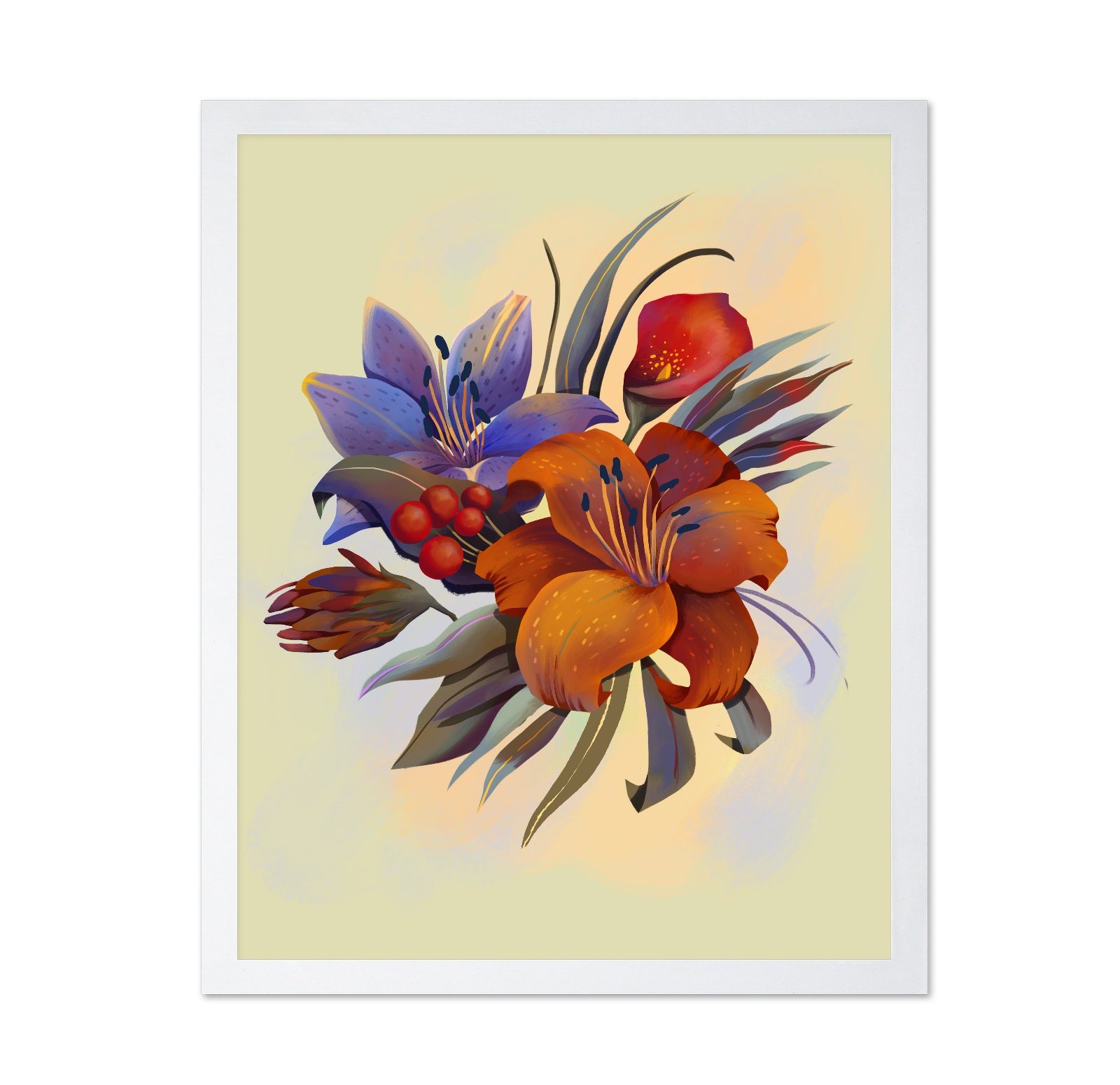 Vivid Lily Bloom
