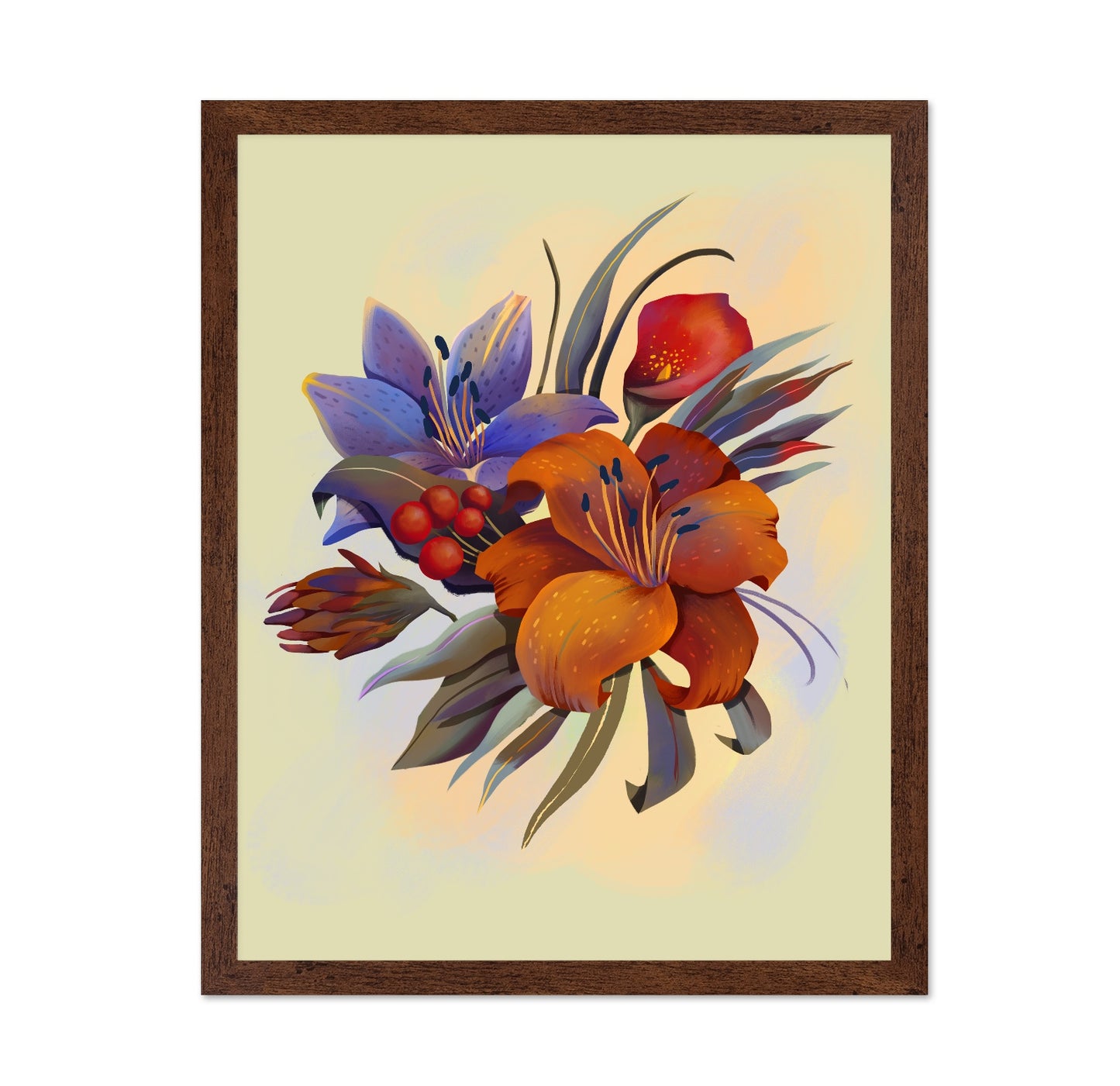 Vivid Lily Bloom