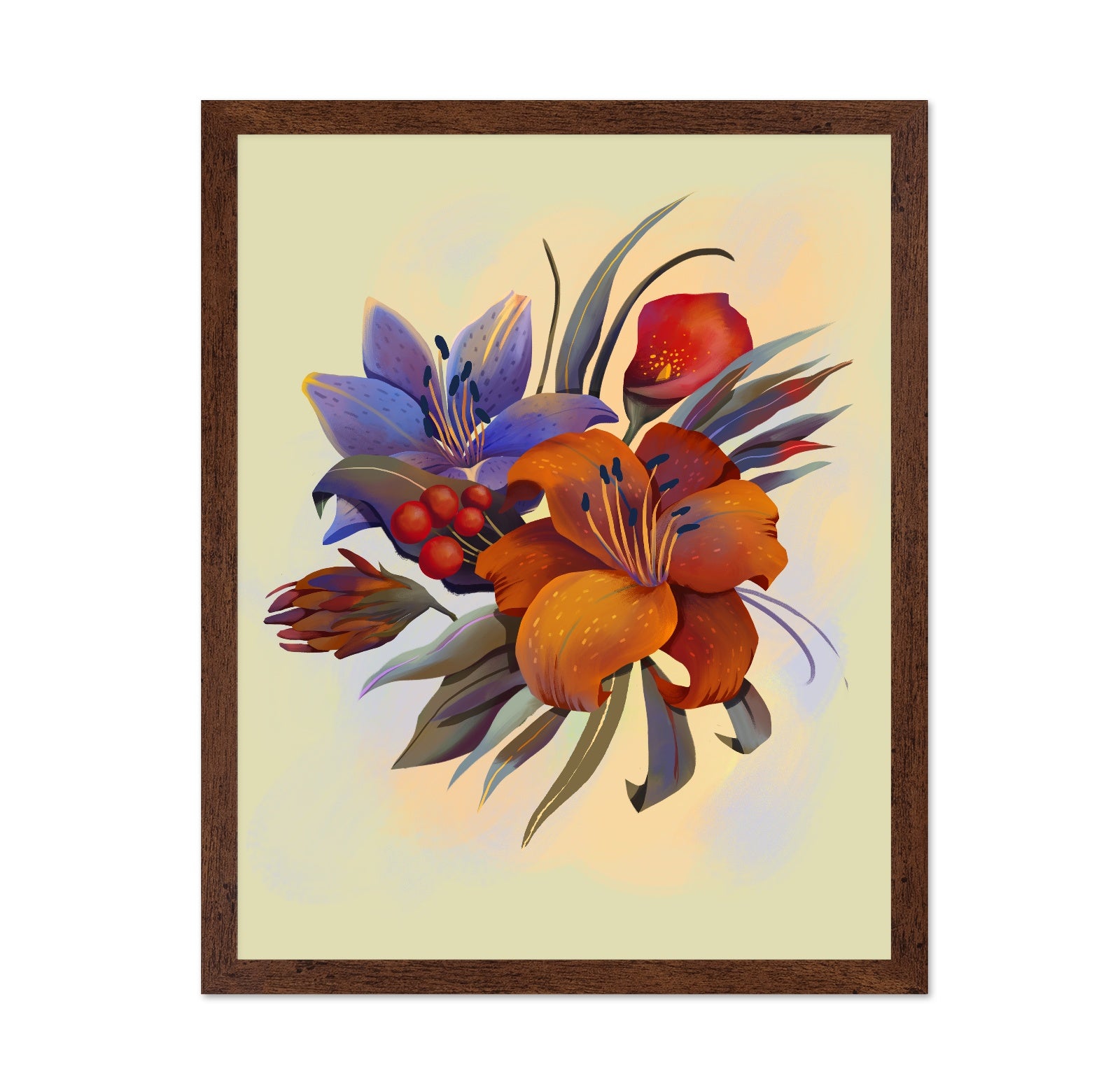 Vivid Lily Bloom