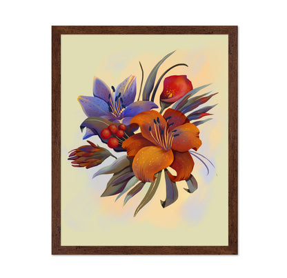 Vivid Lily Bloom