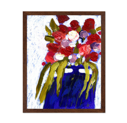 Expressive Floral Vase
