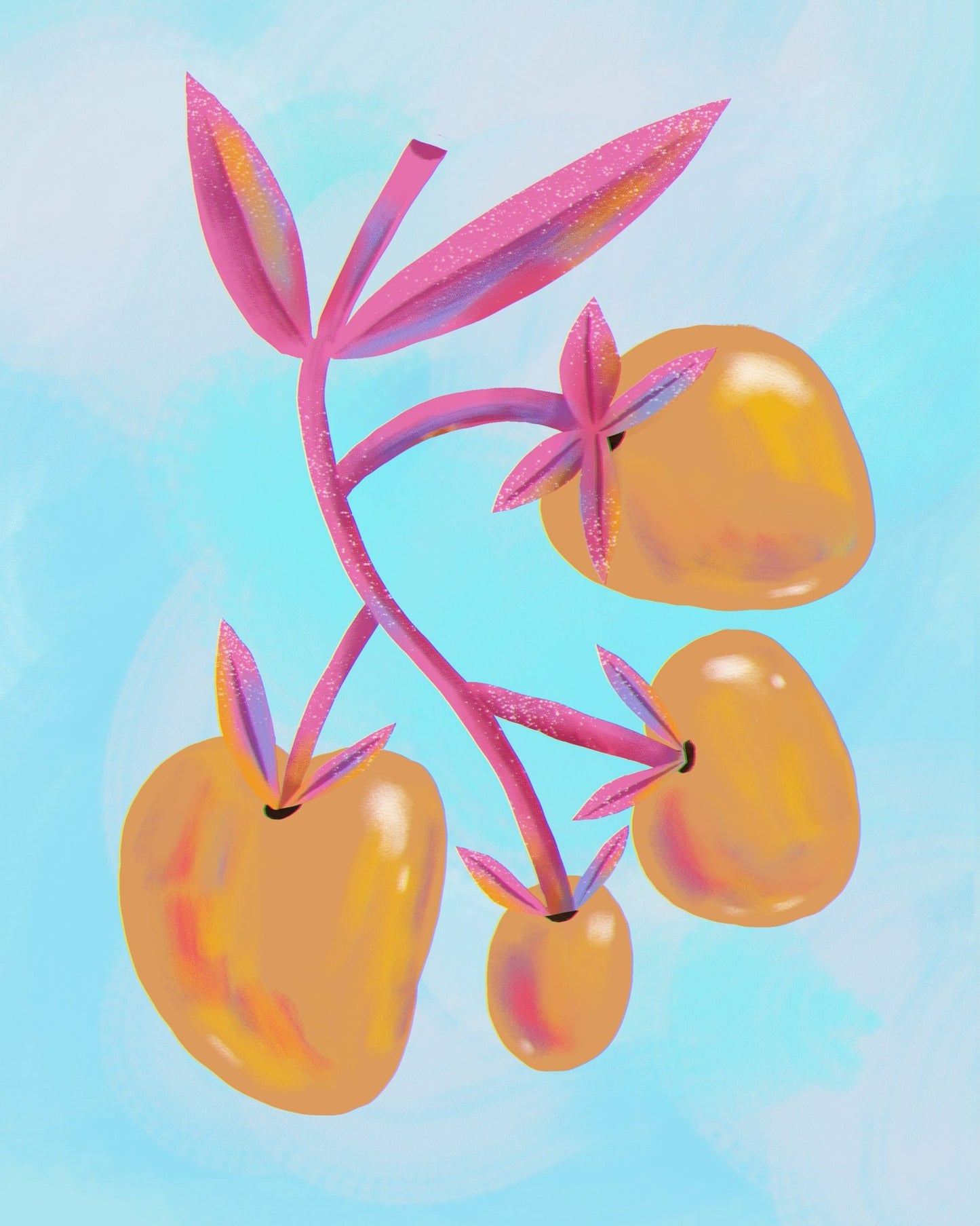 Golden Fruit Branch