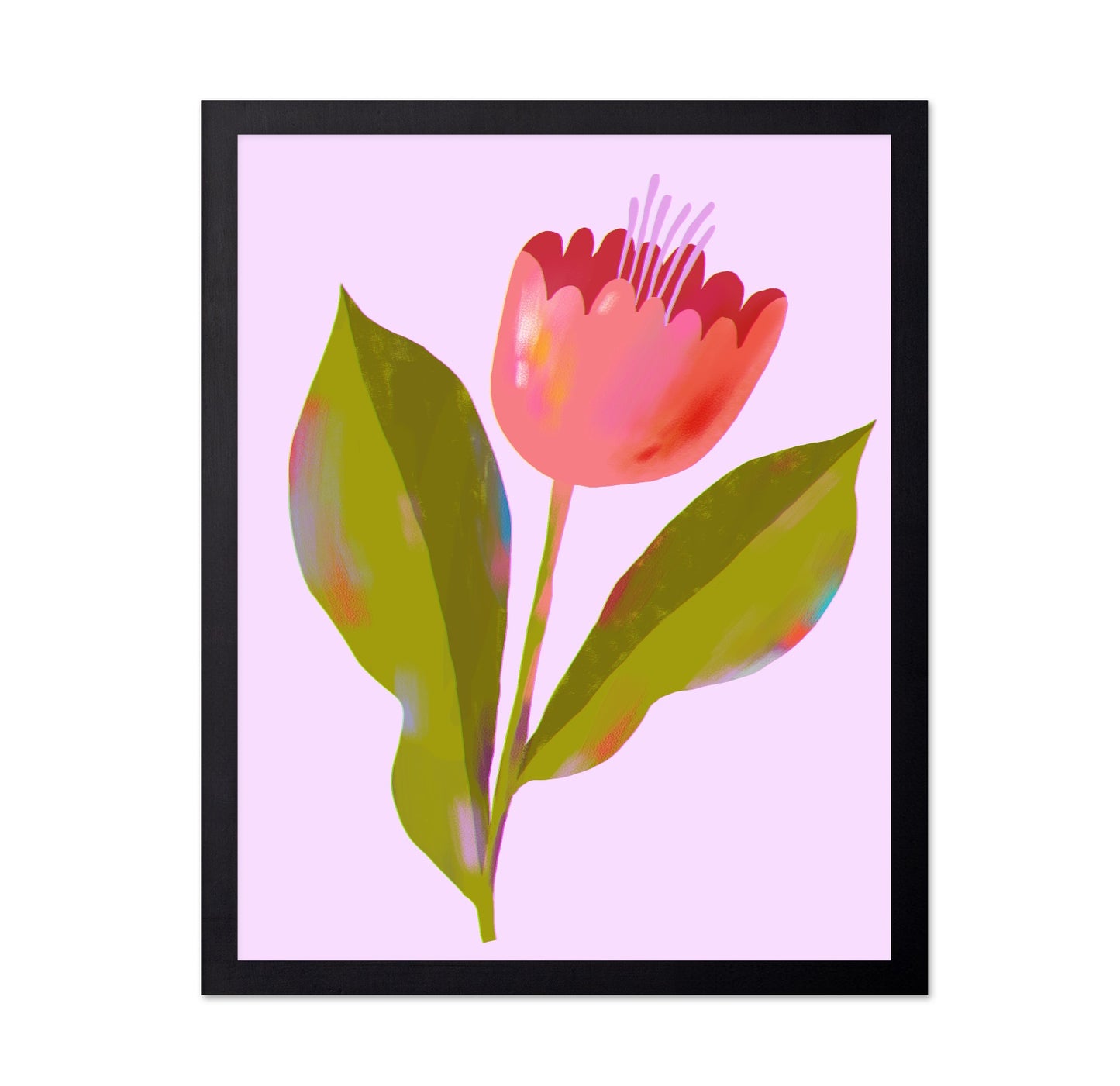 Pink Blossom Stem