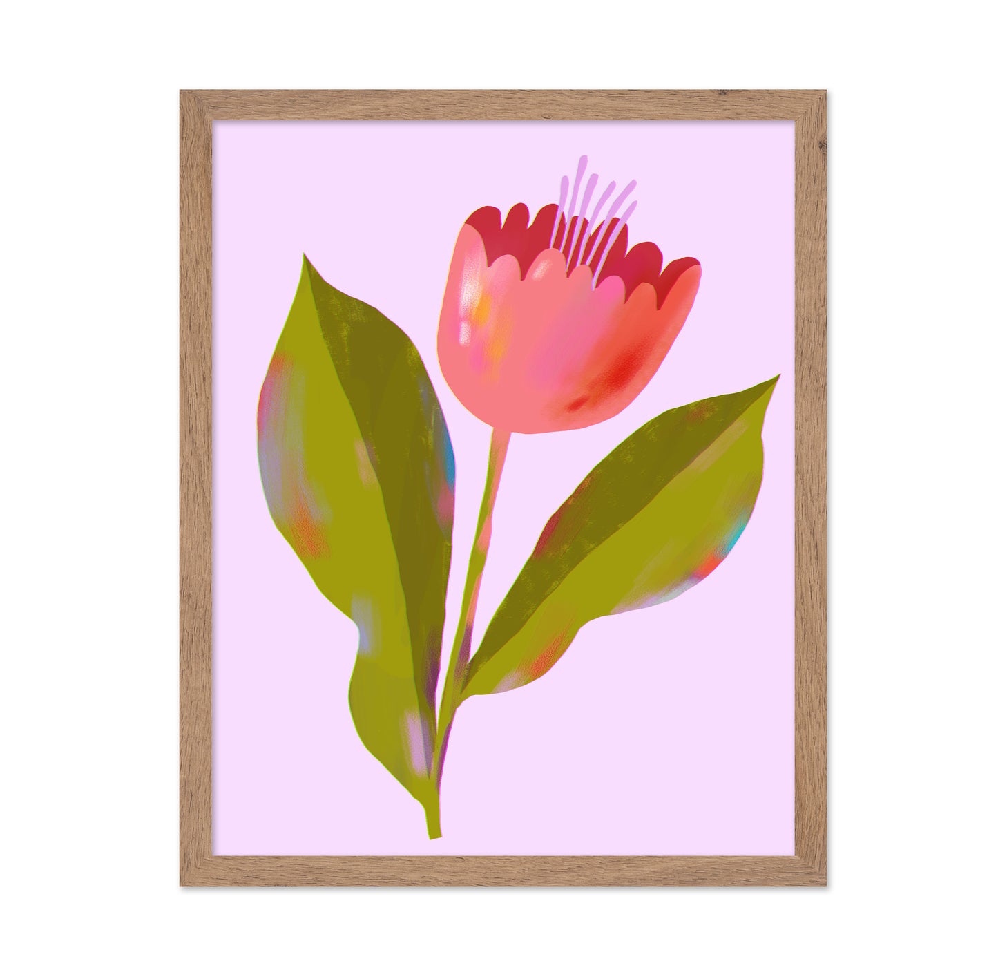 Pink Blossom Stem