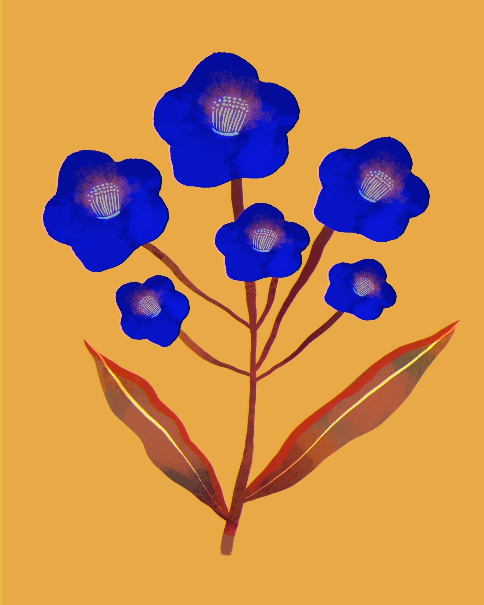 Blue Bloom Cluster