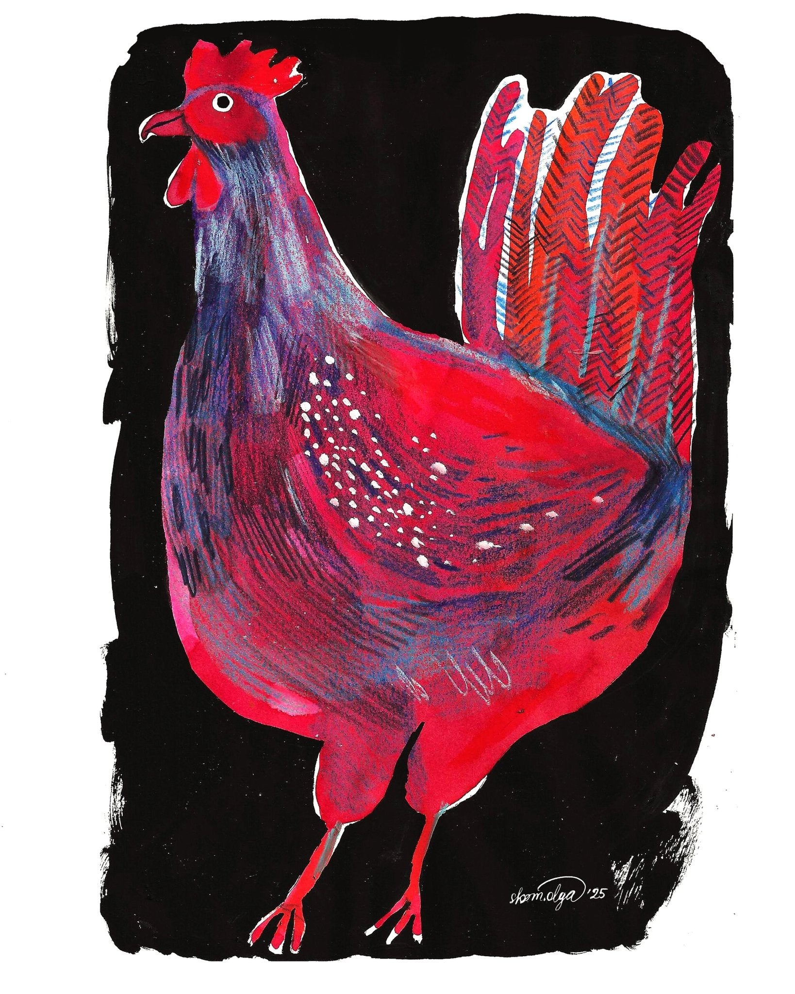 Crimson Rooster