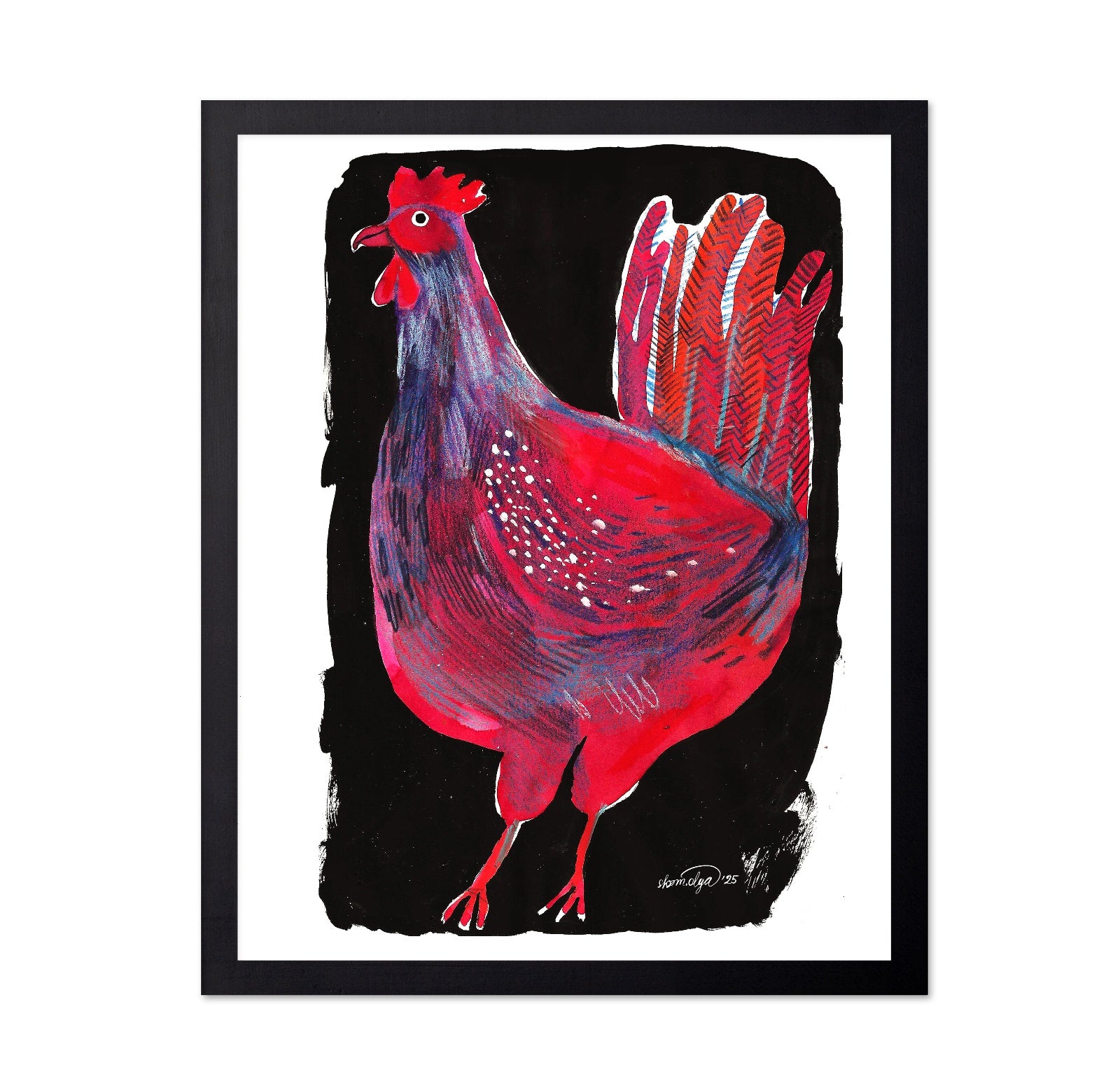 Crimson Rooster