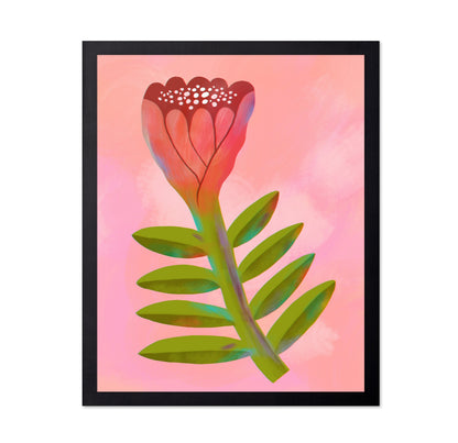Pink Stem Blossom