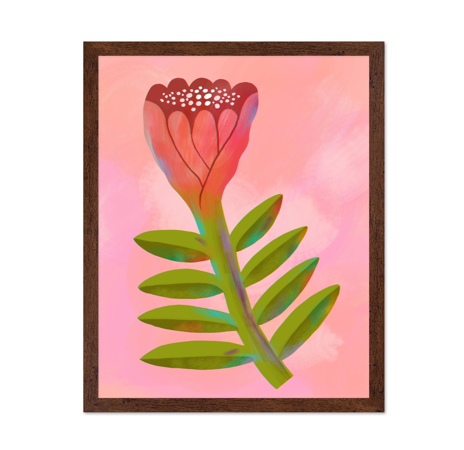 Pink Stem Blossom