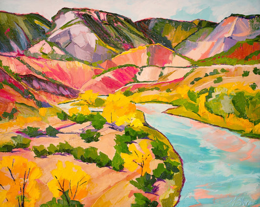 Desert River Colors