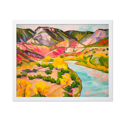 Desert River Colors