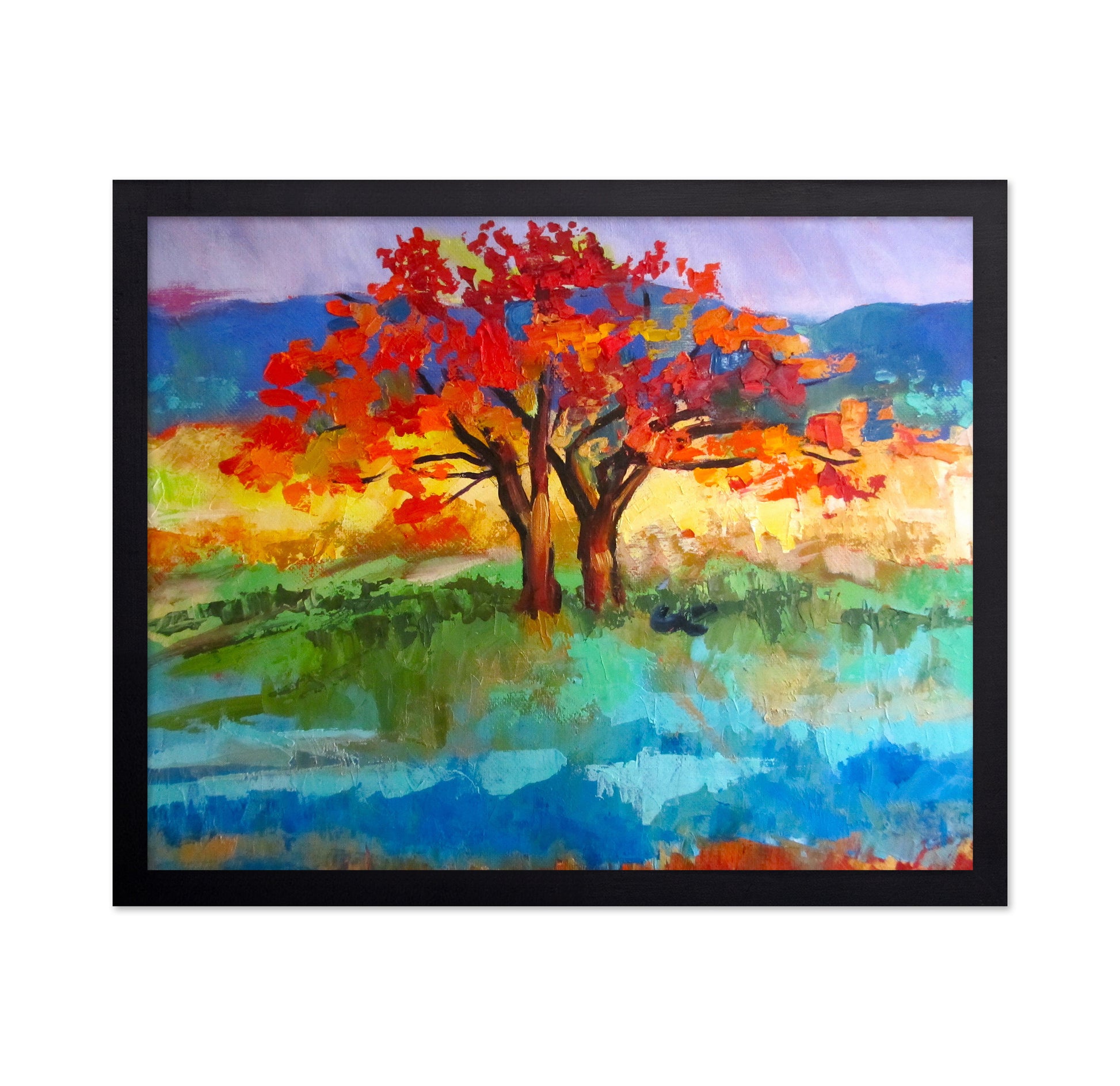 Autumn Tree Reflection