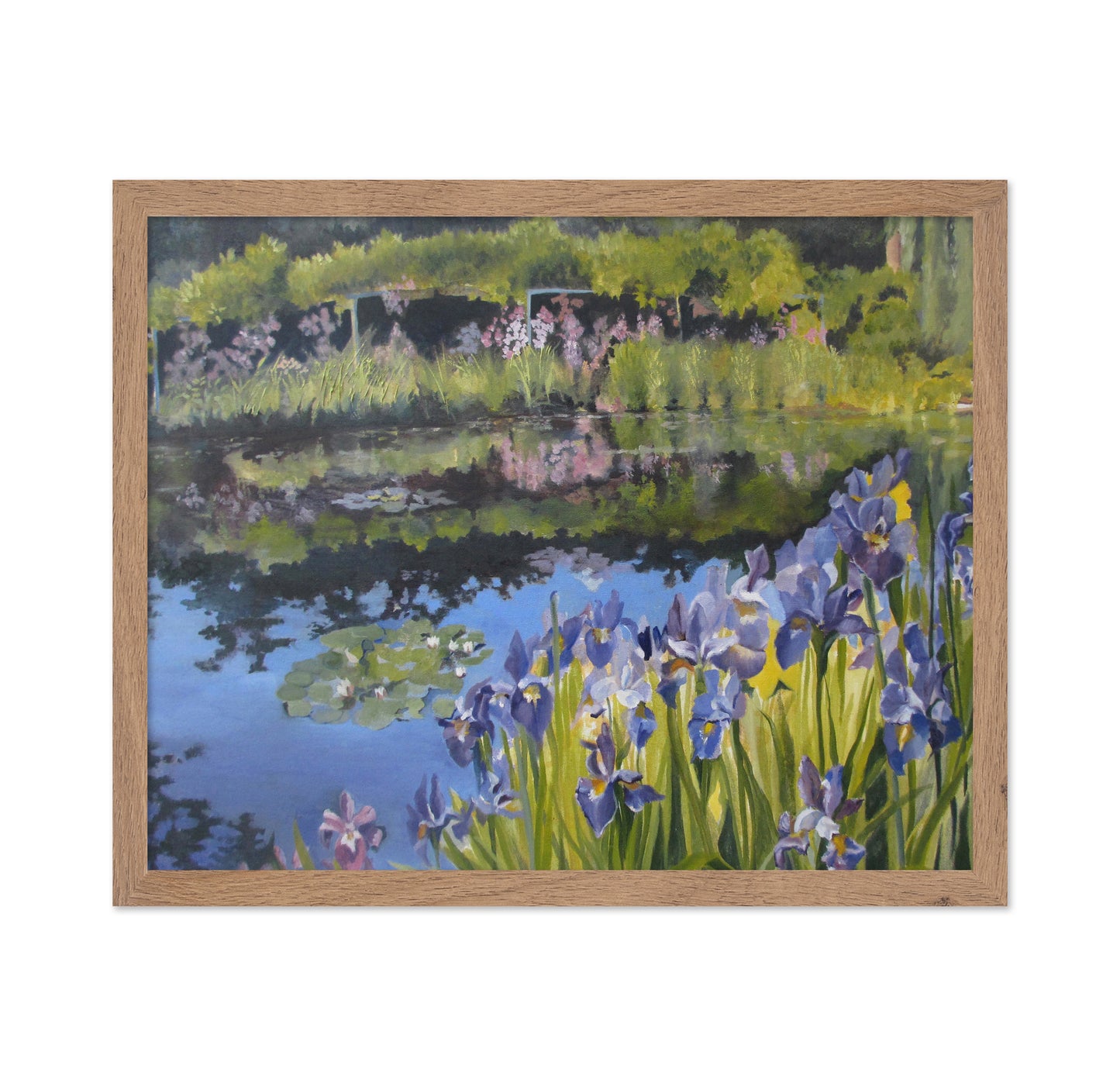 Garden Pond Reflections
