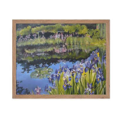Garden Pond Reflections