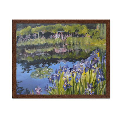 Garden Pond Reflections