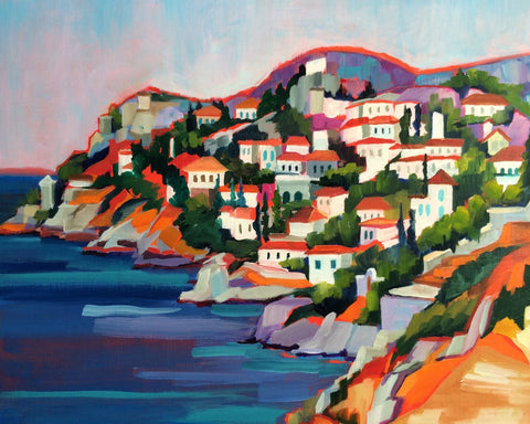 Mediterranean Cliff Village