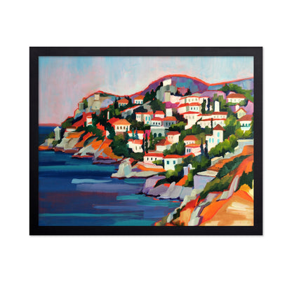 Mediterranean Cliff Village