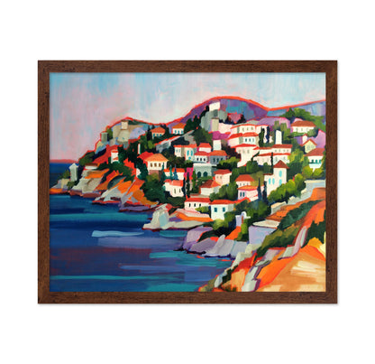 Mediterranean Cliff Village