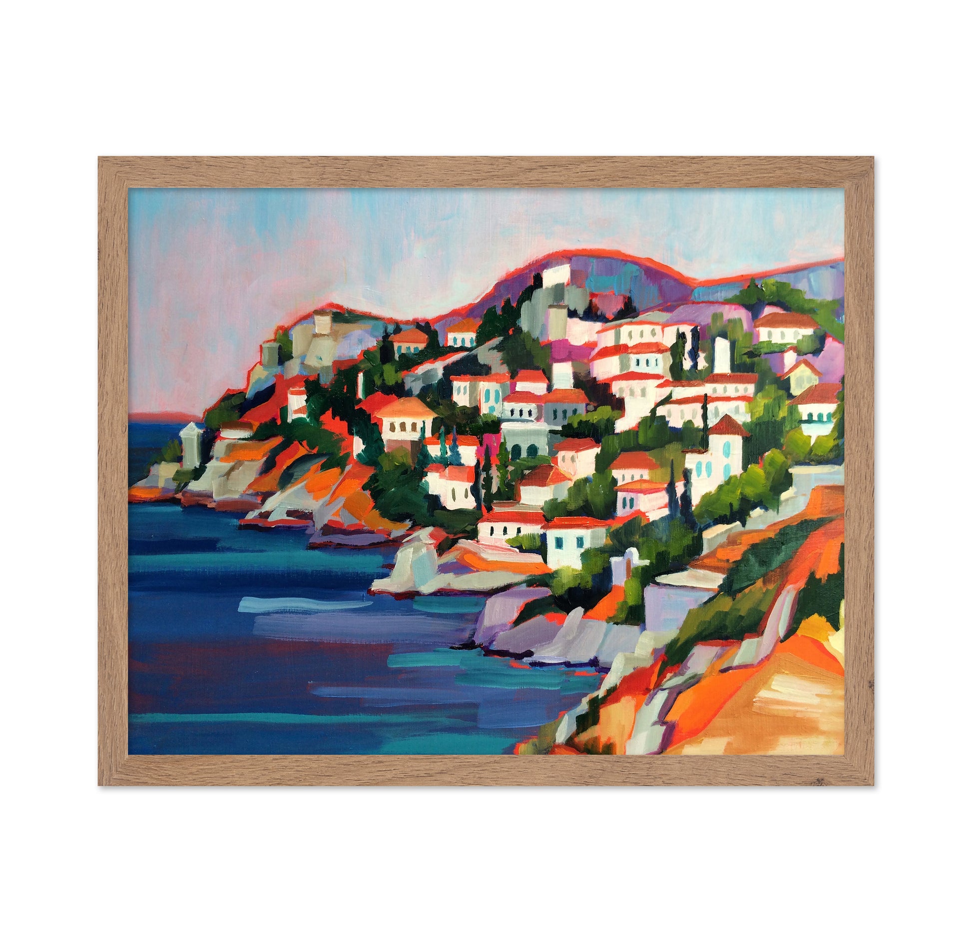 Mediterranean Cliff Village