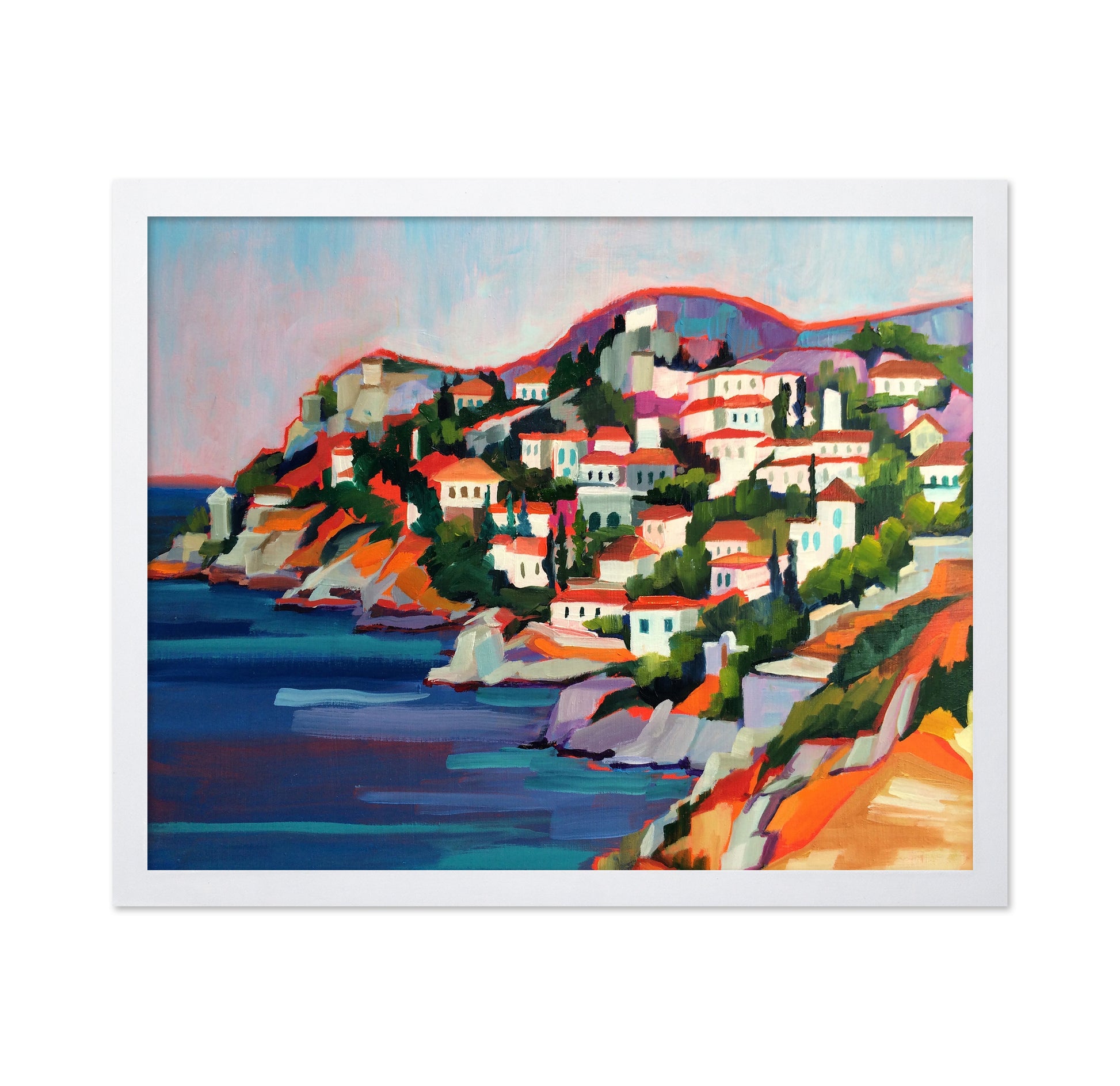 Mediterranean Cliff Village