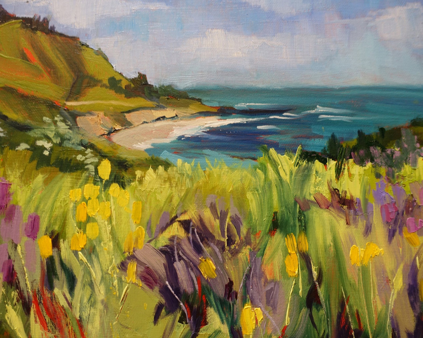 Coastal Wildflower View No1