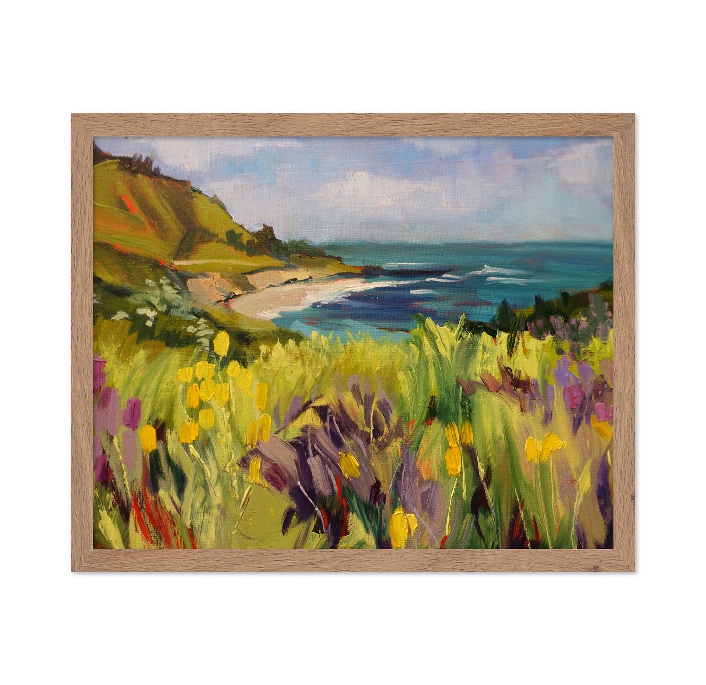 Coastal Wildflower View No1