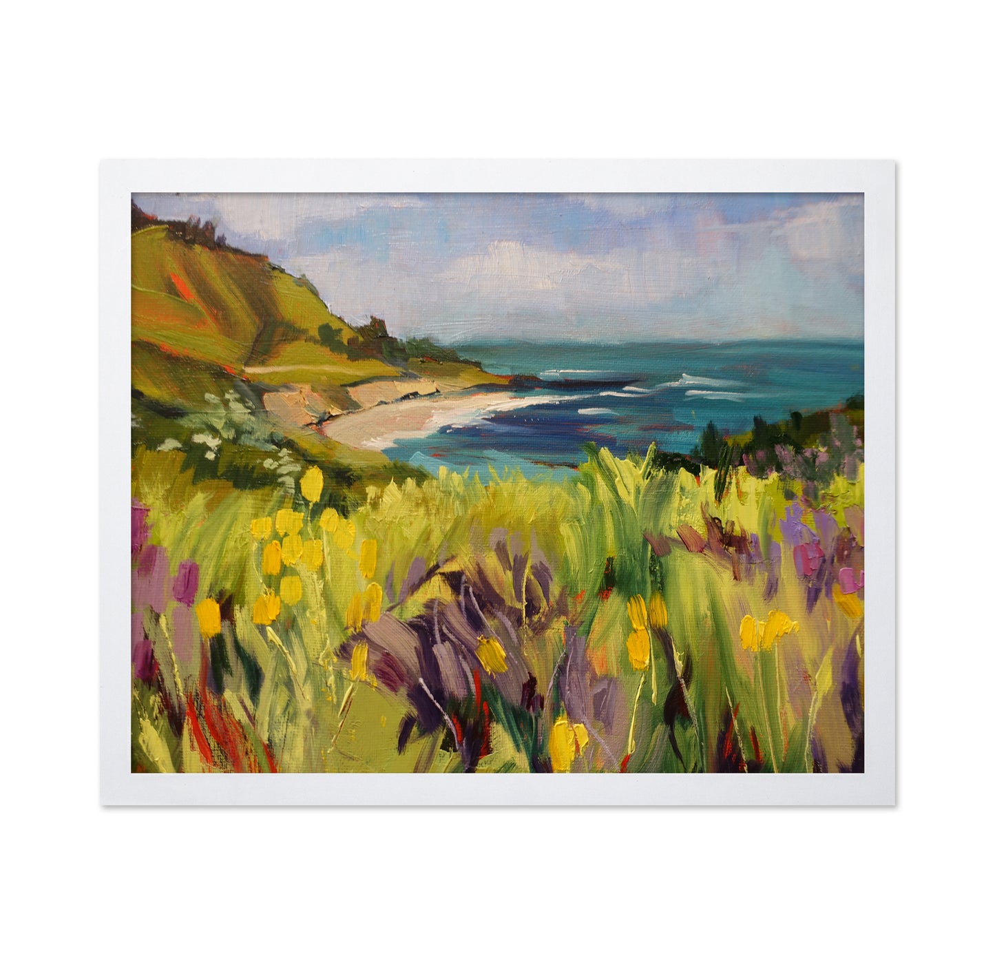 Coastal Wildflower View No1