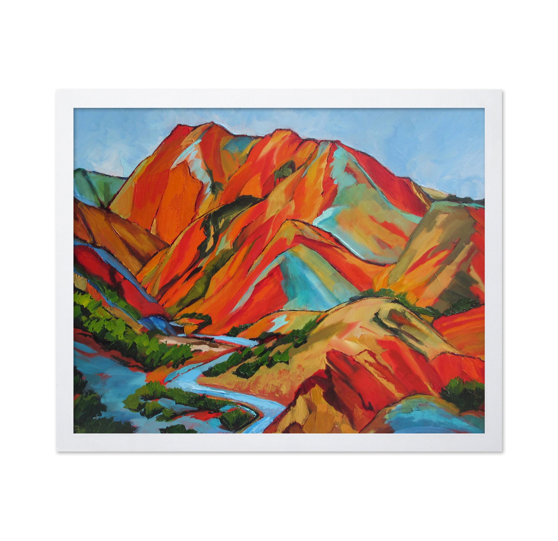 Painted Canyon Peaks