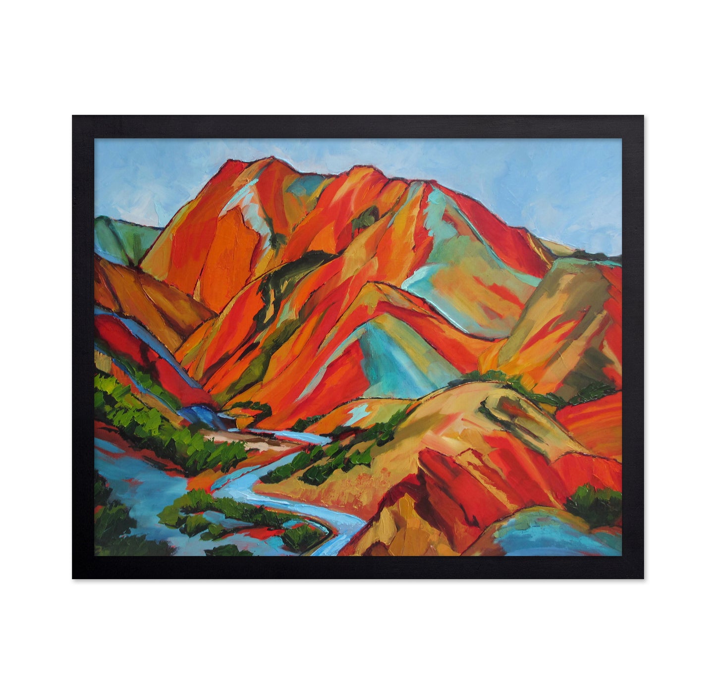 Painted Canyon Peaks