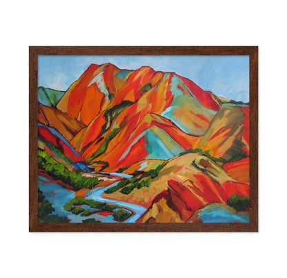 Painted Canyon Peaks