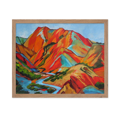 Painted Canyon Peaks