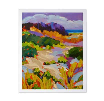 Colorful Coastal Dunes