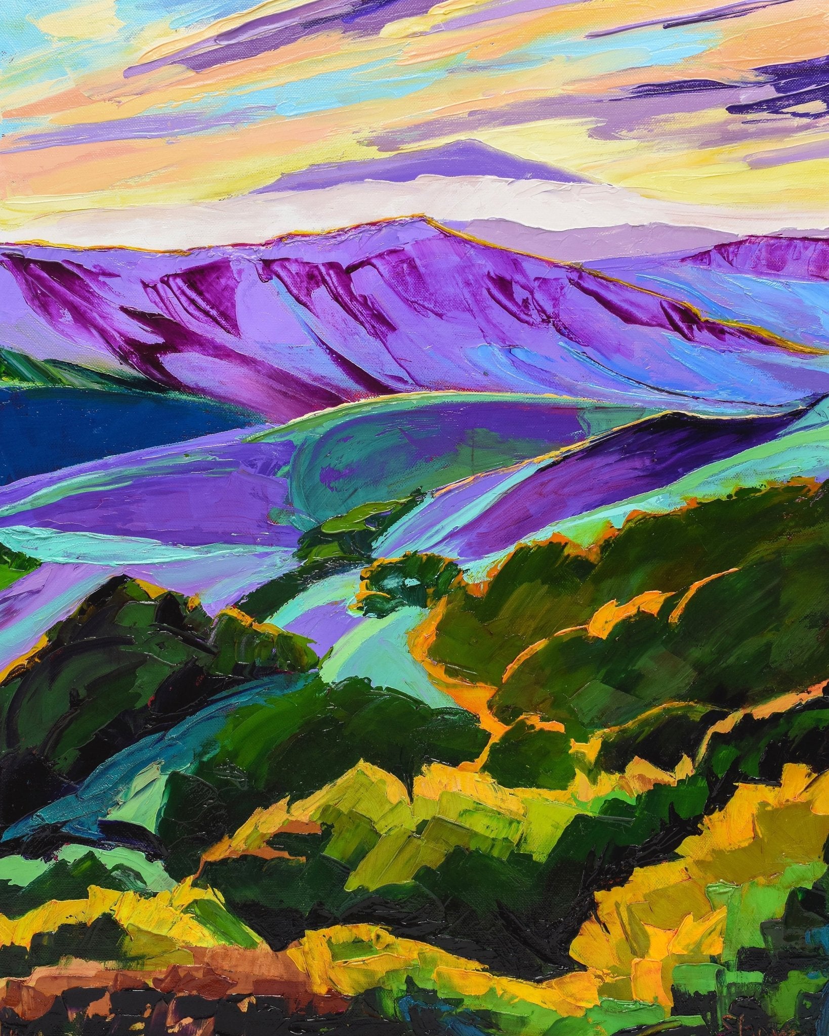 Purple Mountain Vista