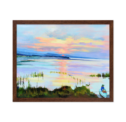 Bay Sunset Reflection