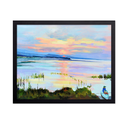 Bay Sunset Reflection