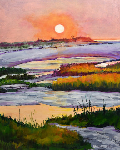 Coastal Sunset Glow No1