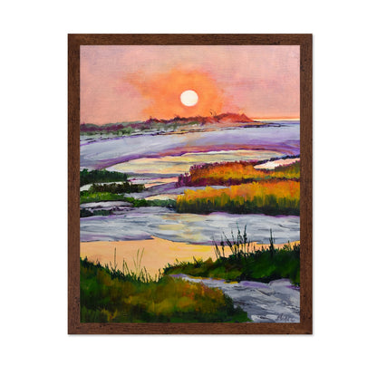 Coastal Sunset Glow No1