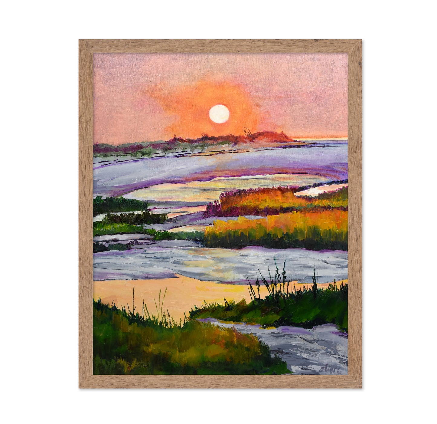 Coastal Sunset Glow No1