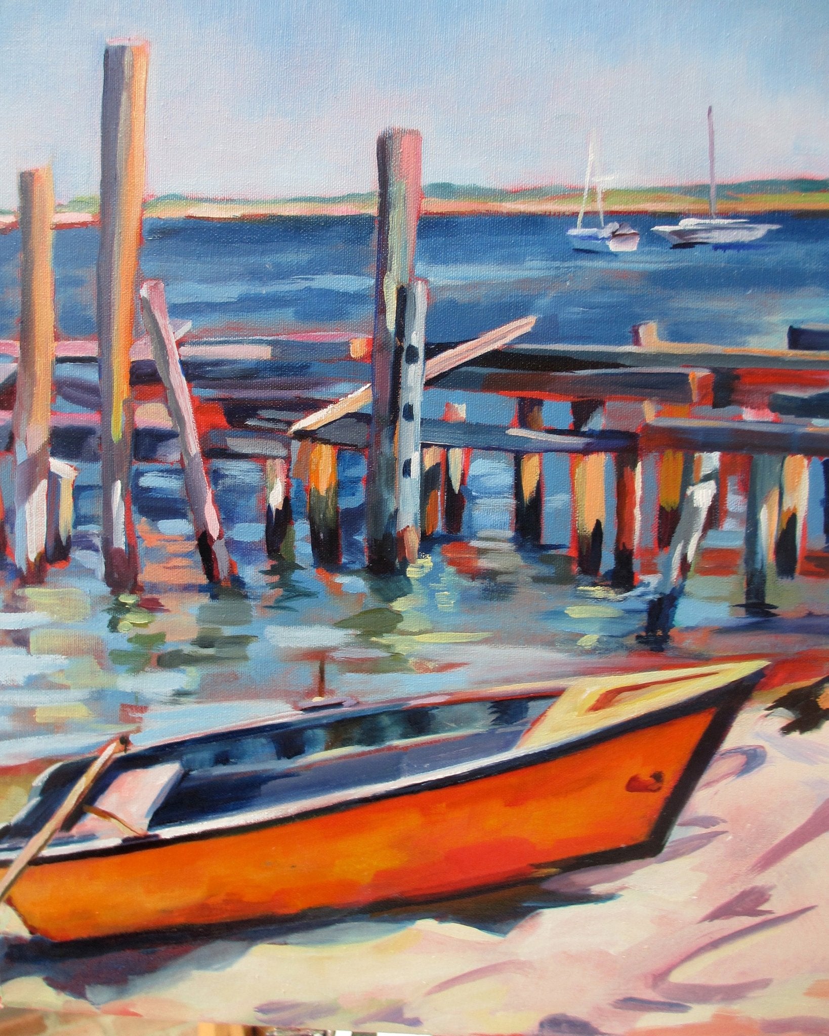 Harbor Dock Reflections