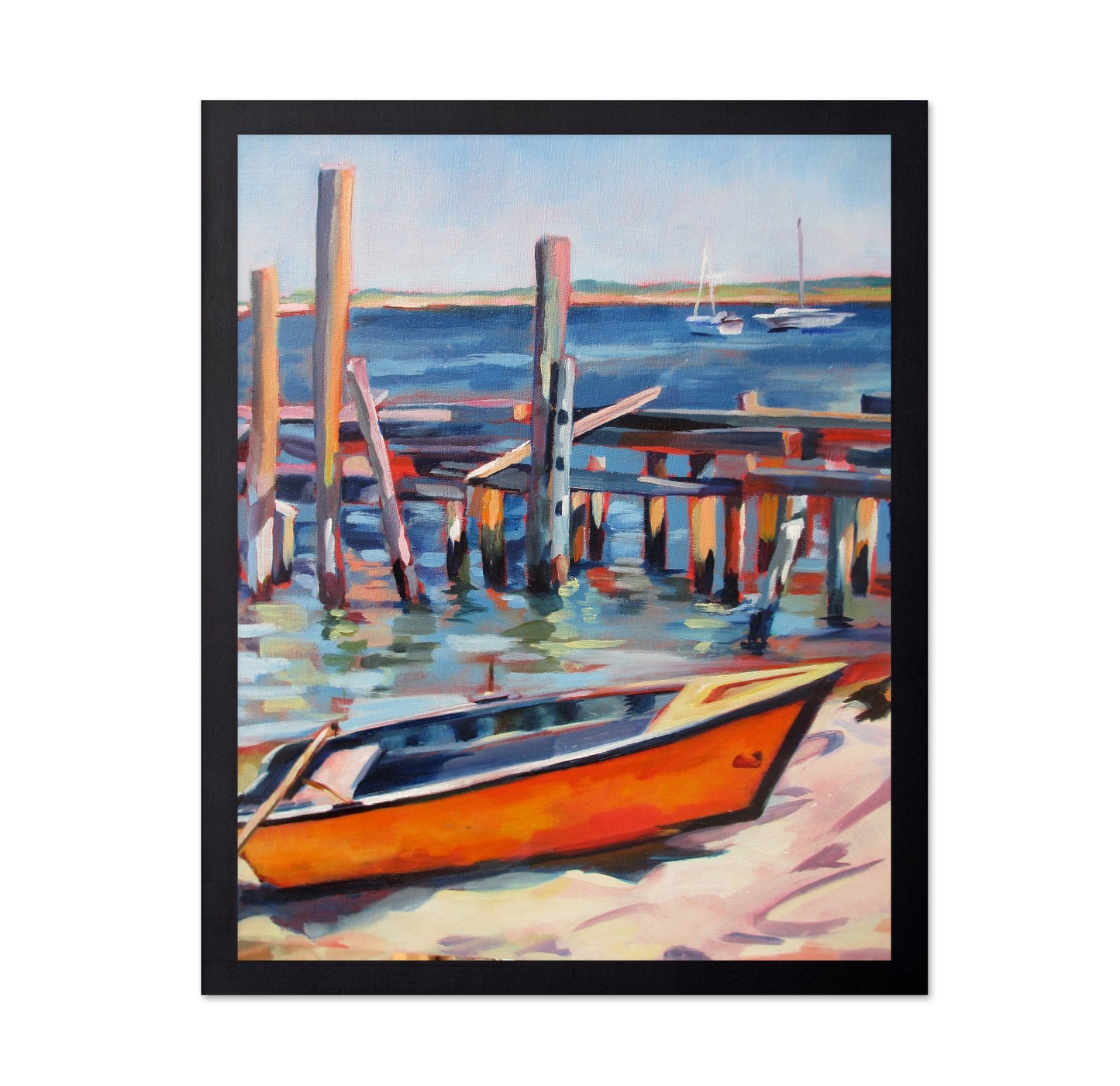 Harbor Dock Reflections
