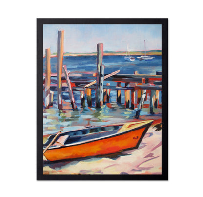 Harbor Dock Reflections