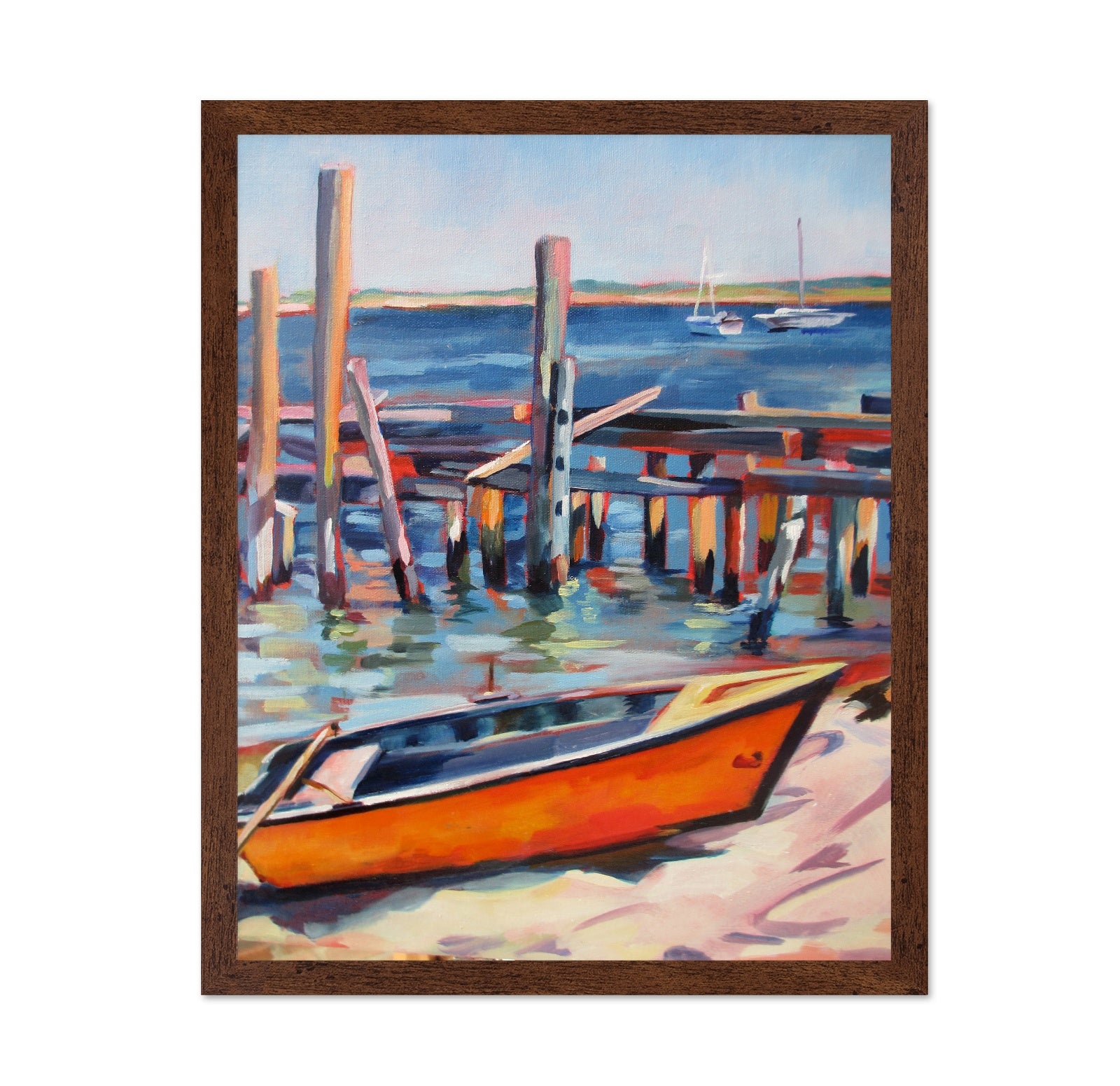 Harbor Dock Reflections