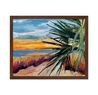 Coastal Palm Sunset
