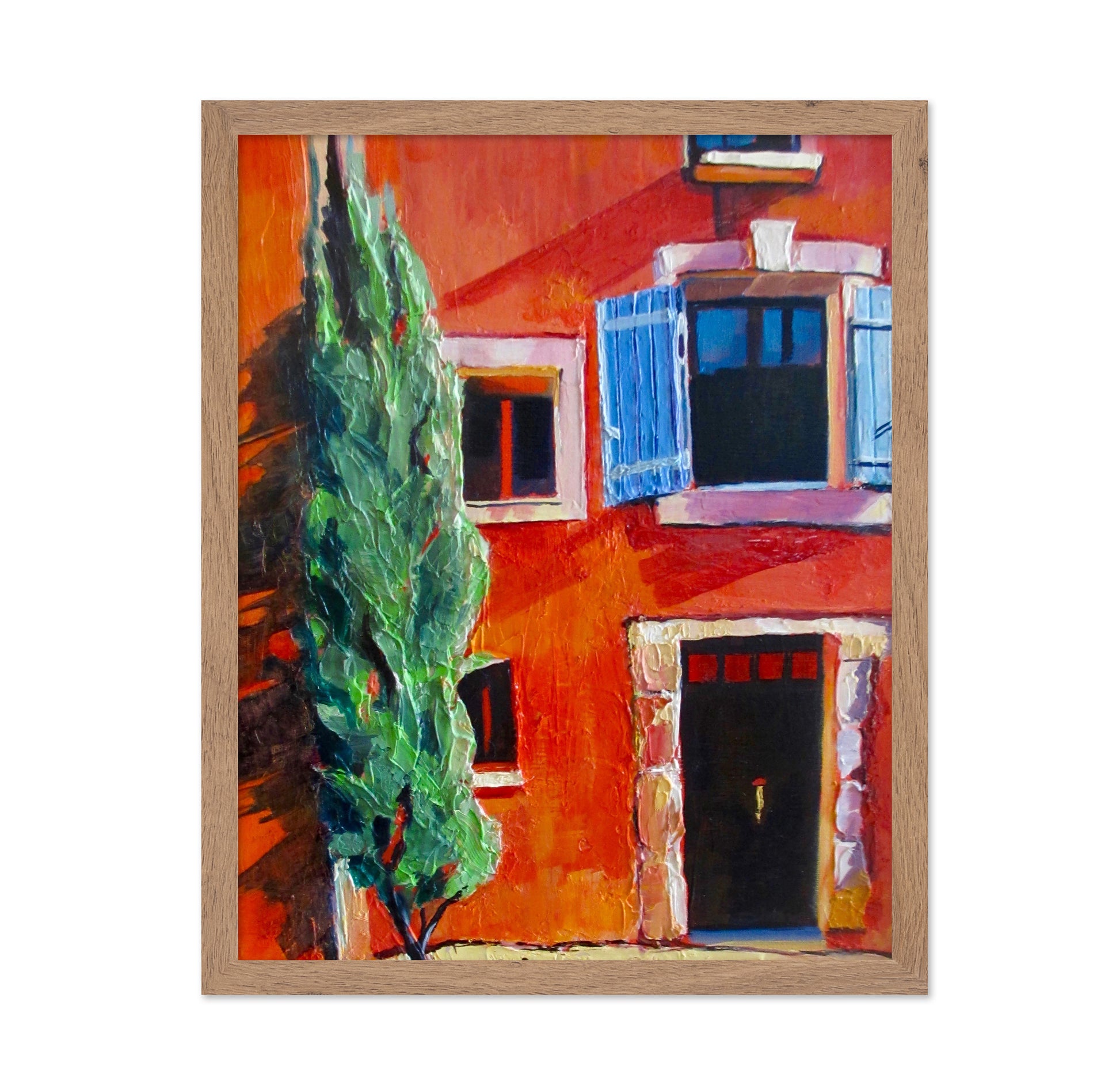 Sunlit Mediterranean Door