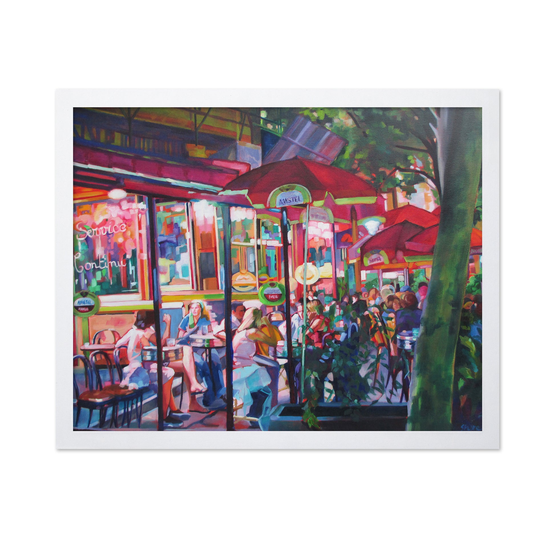 Paris Caf� Evening