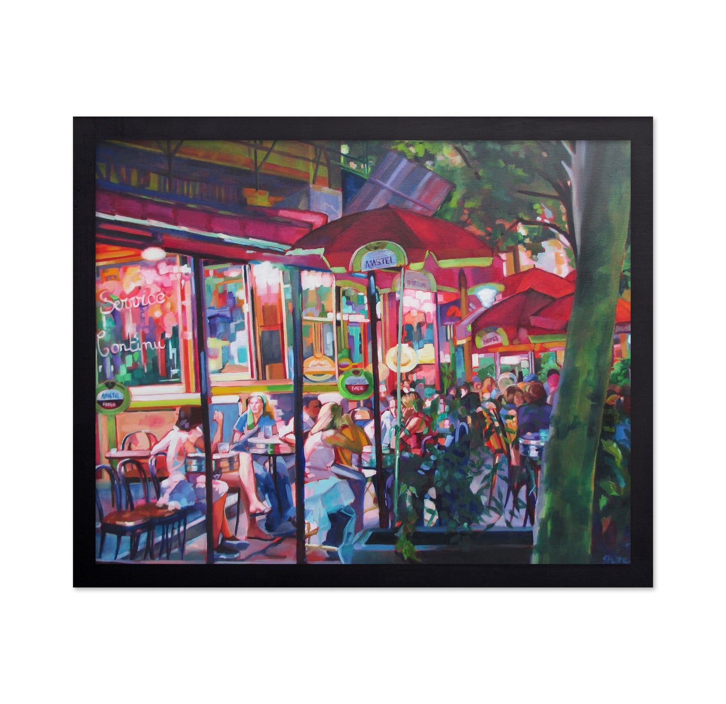 Paris Caf� Evening