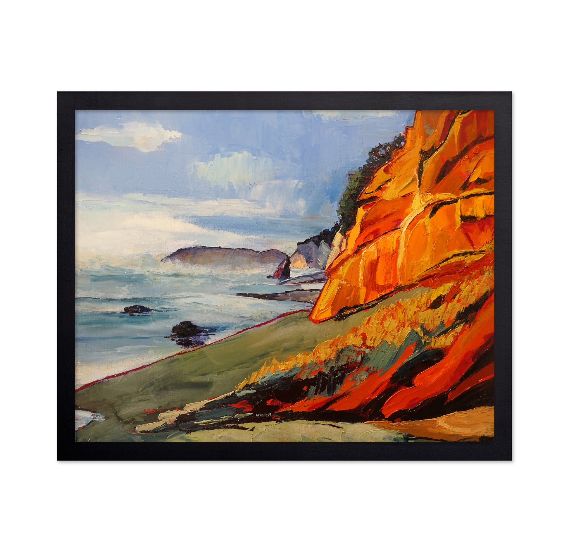 Oregon Coastal Cliffs No1